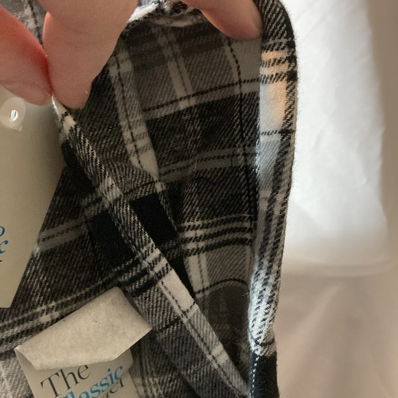 Croft and barrow classic flannel sleep pants - Picture 4 of 6